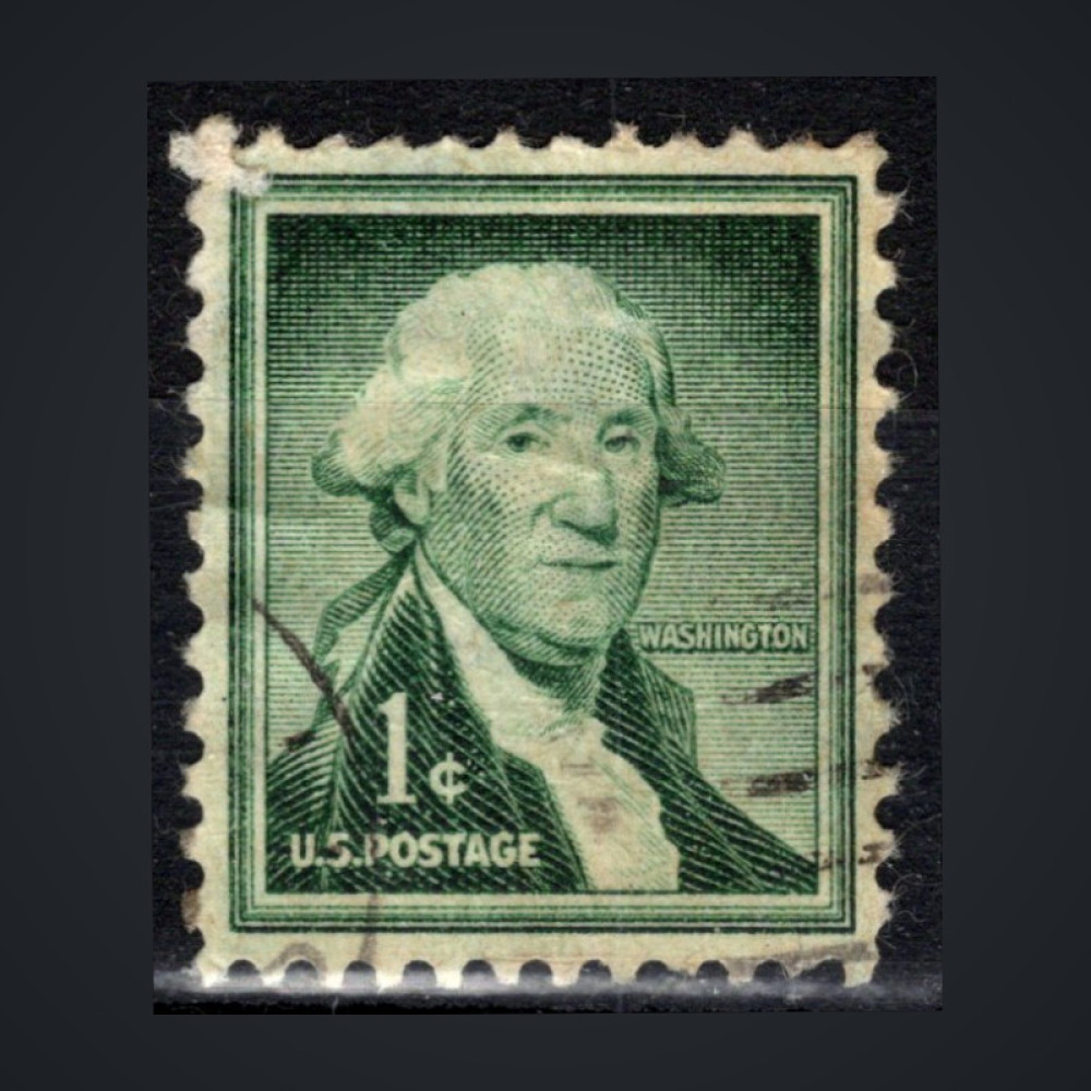 Stamp United States, Mi.651A (SG 1028), Used #, 1 ¢