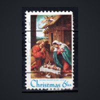 Stamp United States, Mi.1016V (Scott 1414a), Used #, 6 ¢