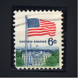 Sello Estados Unidos, Mi.941A (SG 1318), Usado #, 6 ¢