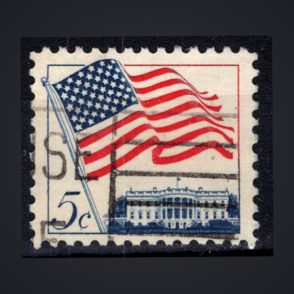 Známka Spojené státy, Mi.838x (SG 1211)#, 5 ¢