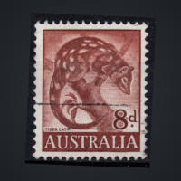 Sello Australia, Mi.295x (SG 317), Usado #, 8 d