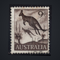 Sello Australia, Mi.296 (SG 318), Usado #, 9 d