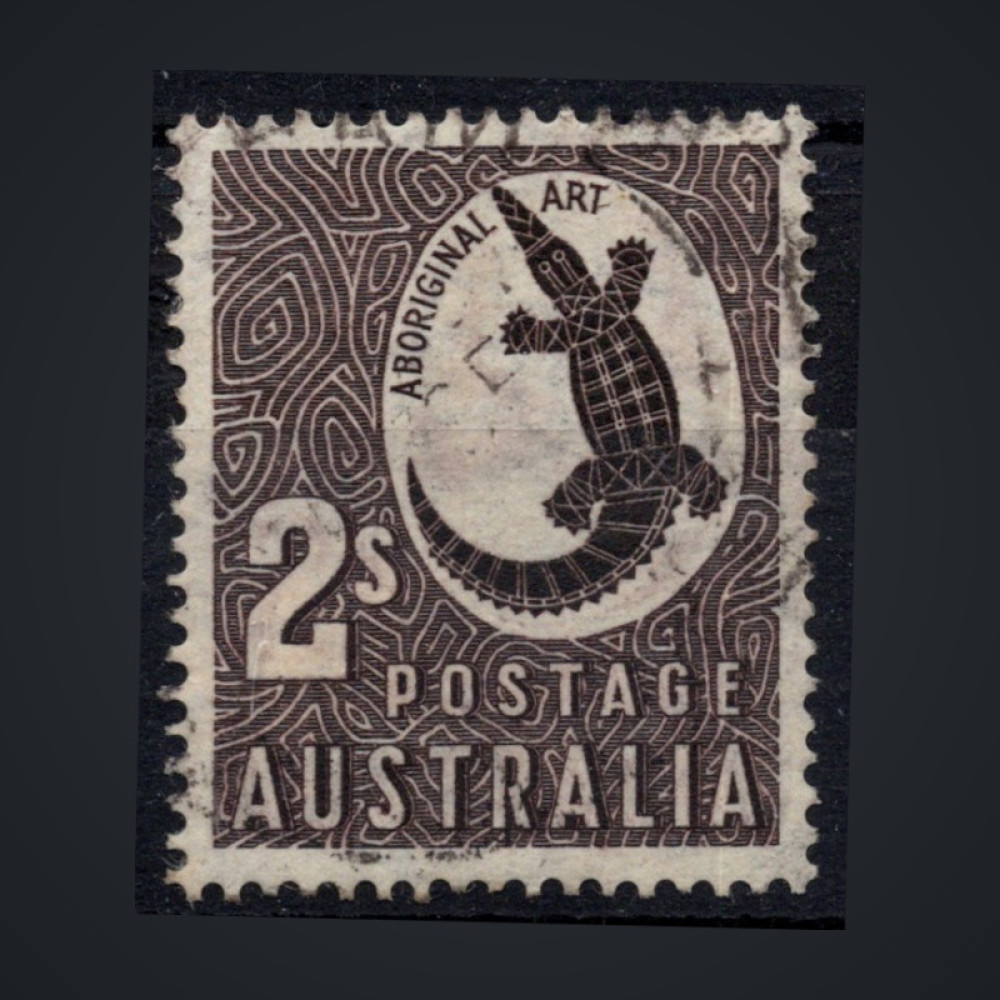 Selo Austrália, Mi.186 (SG 224), Usado #, 2 s
