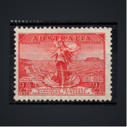 Selo Austrália, Mi.132 (SG 159), MH, 2 d