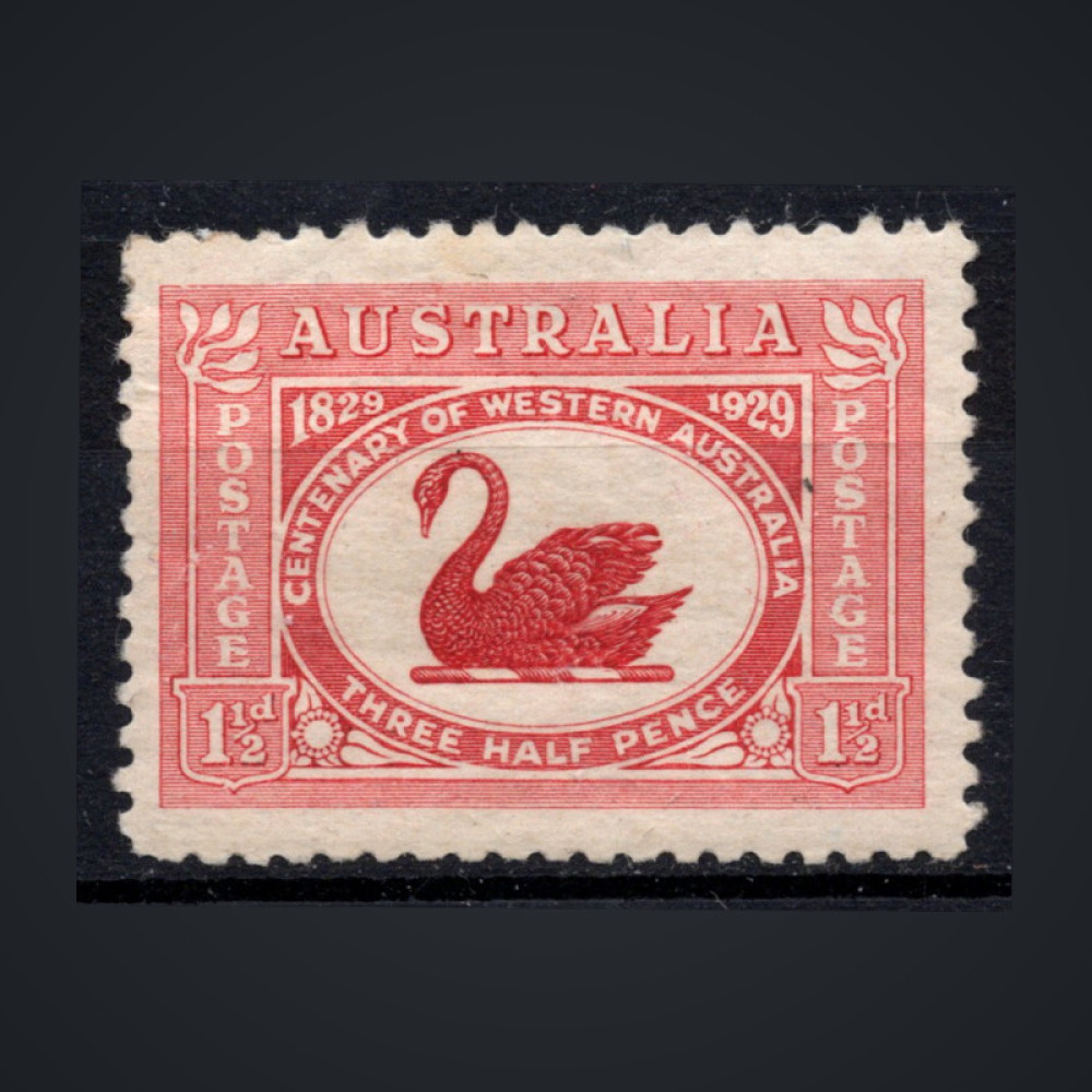 Sello Australia, Mi.90 (SG 116), MH, 1 1/2 d
