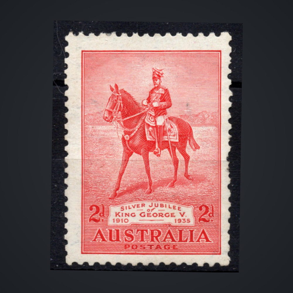 Sello Australia, Mi.129 (SG 156), MH, 2 d