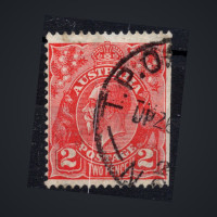 Sello Australia, Mi.74XCII (SG 99a), Usado #, 2 d