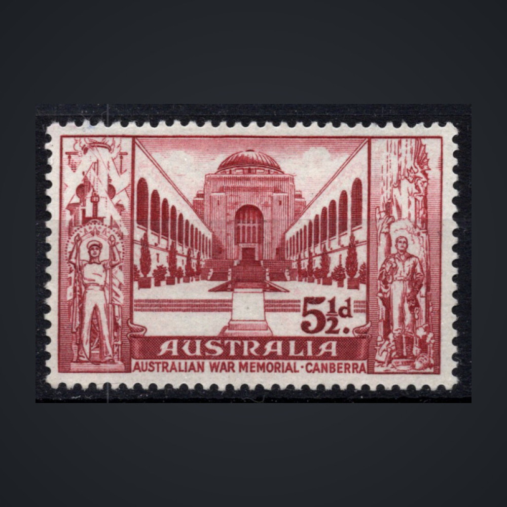 Selo Austrália, Mi.282 (SG 302), MH, 5 1/2 d