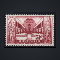 Sello Australia, Mi.282 (SG 302), MH, 5 1/2 d