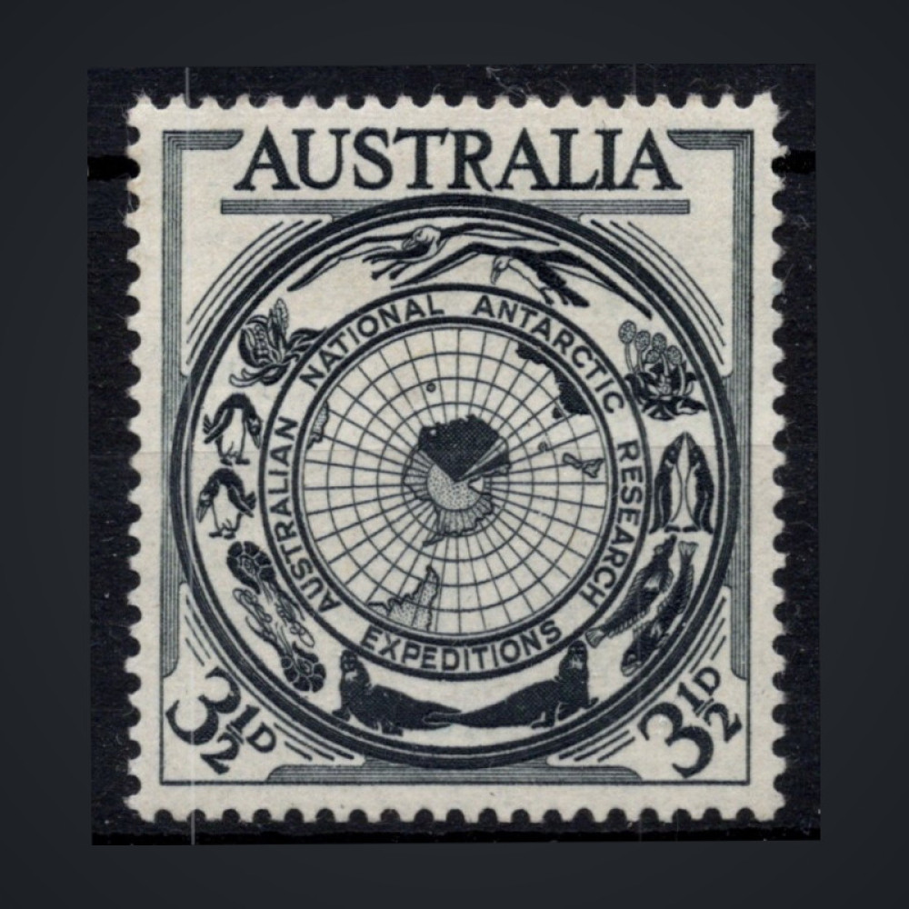 Selo Austrália, Mi.249 (SG 279), MH, 3 1/2 d