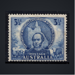 Selo Austrália, Mi.177 (SG 217), MH, 3 1/2 d