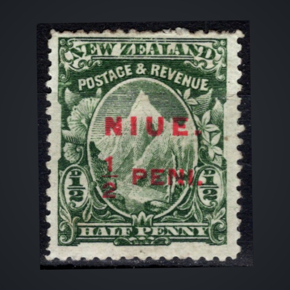 Stamp Niue, SG3 (Mi. 2), MH, 0 d