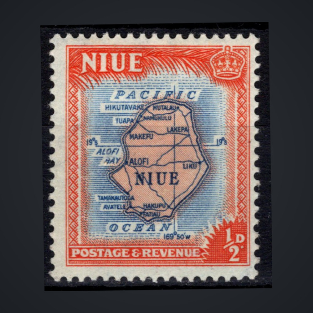 Známka Niue, SG113 (Mi. 75)*, 1/2 d