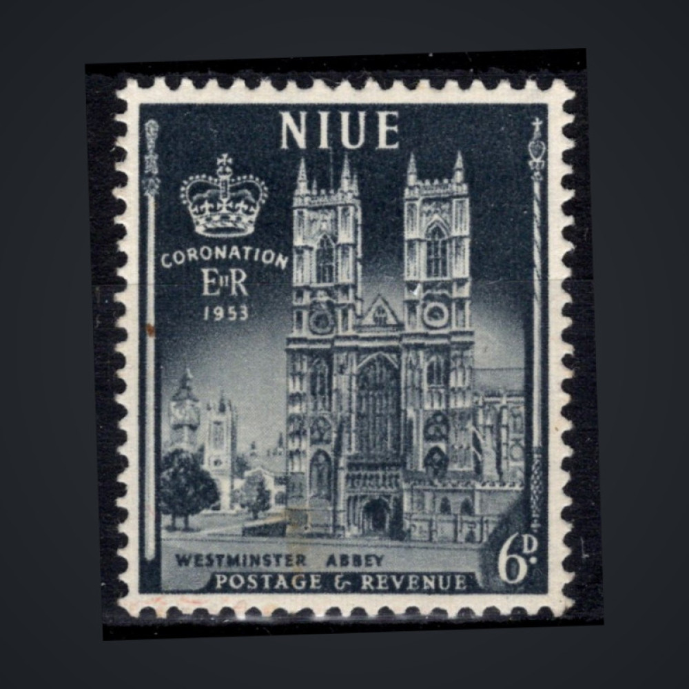 Briefmarke Niue, SG124 (Mi. 86)*, 6 d