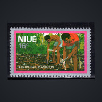 Známka Niue, SG250 (Mi. 209)**, 16 c