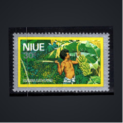 Sello Niue, SG251 (Mi. 210), MNH, 30 c