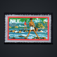 Známka Niue, SG254 (Mi. 213)*, 60 c