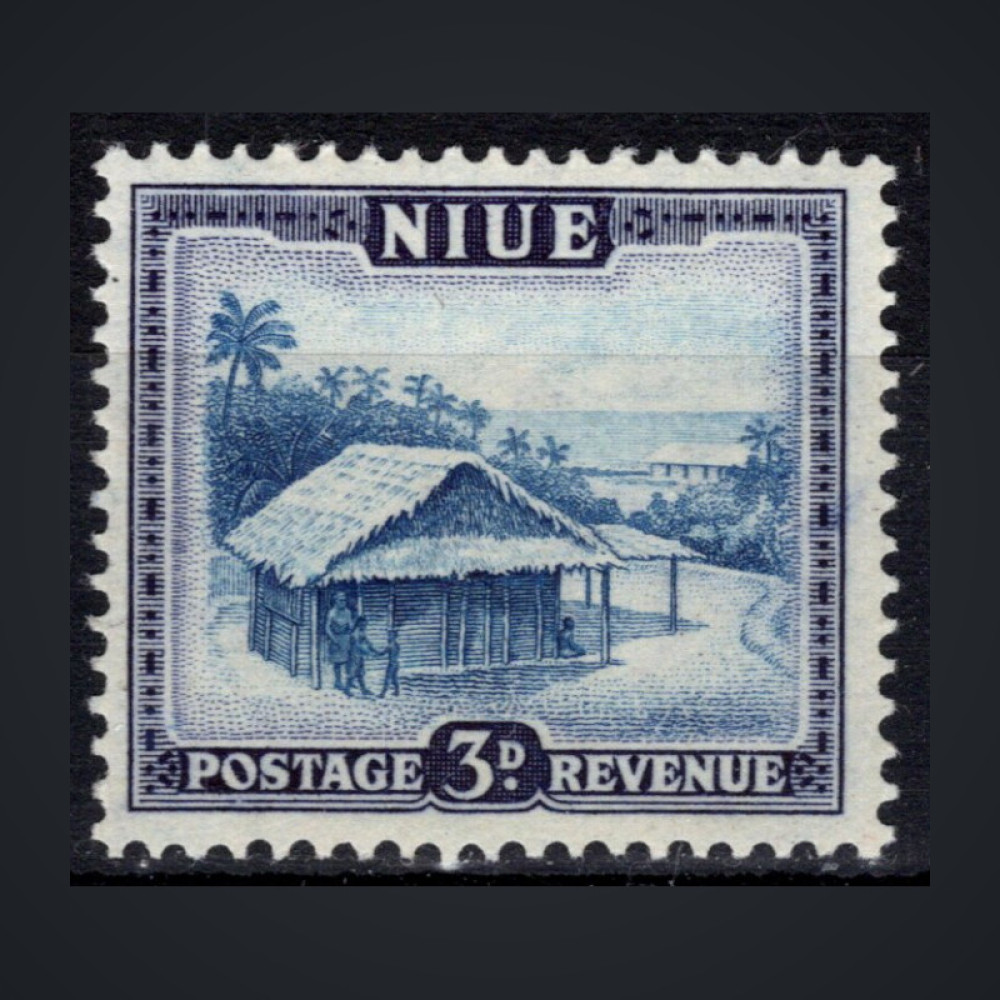 Sello Niue, SG116 (Mi. 78), MH, 3 d