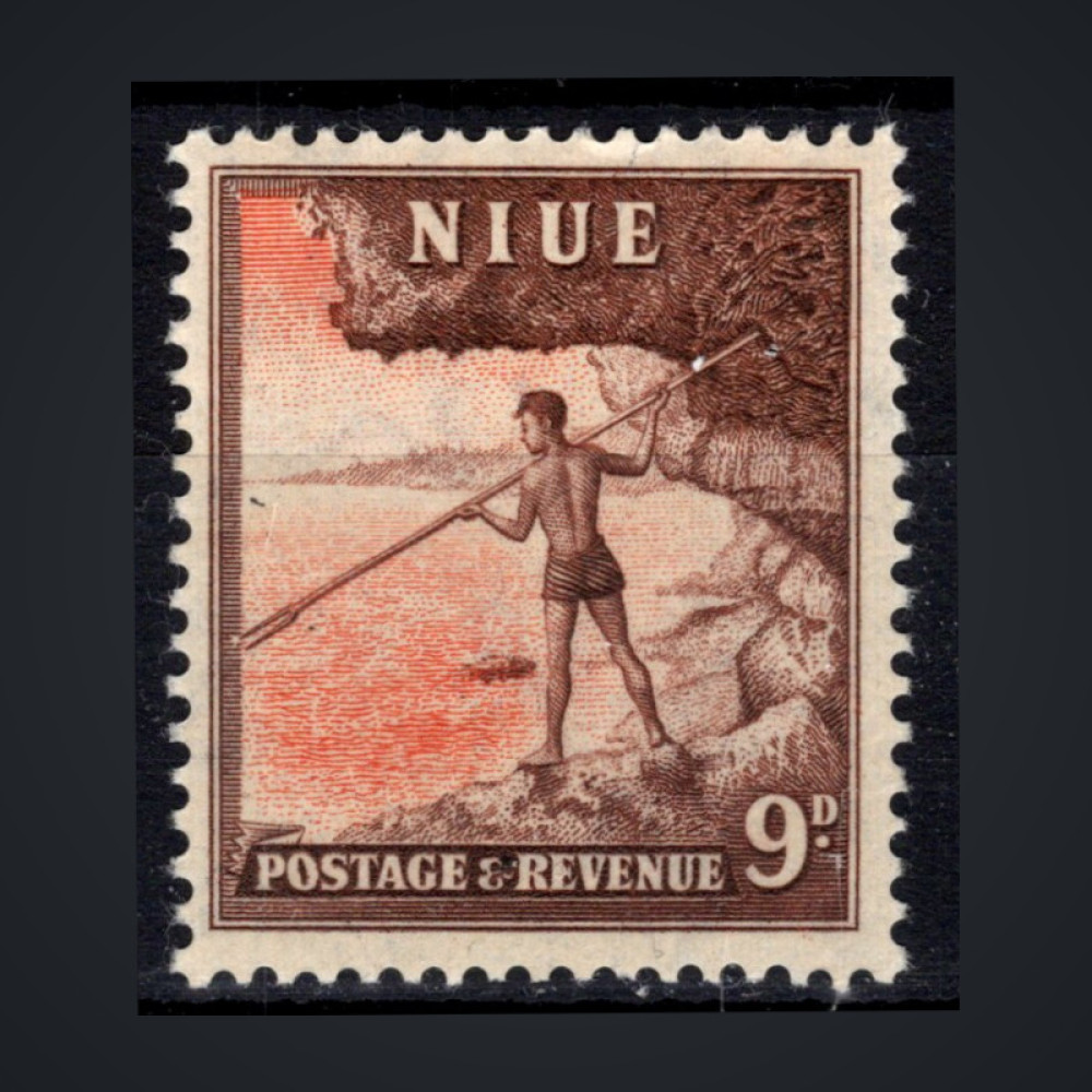 Briefmarke Niue, SG119 (Mi. 81)**, 9 d