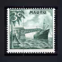 Známka Nauru, SG68 (Mi. 57)**, 3 c