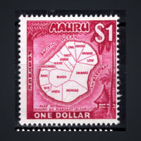 Známka Nauru, SG79 (Mi. 68)**, 1 $
