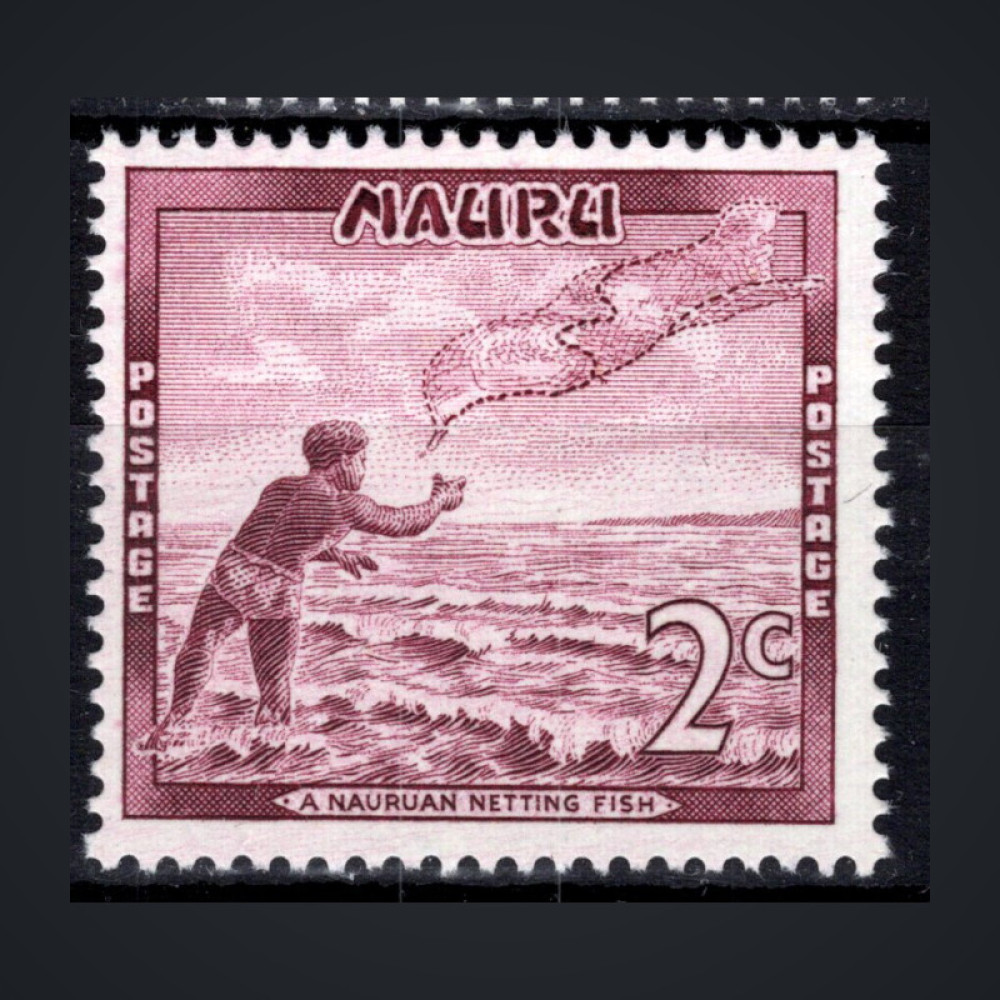 Známka Nauru, SG67 (Mi. 56)**, 2 c