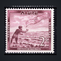 Známka Nauru, SG67 (Mi. 56)**, 2 c
