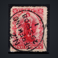Stamp New Zealand, Mi.98xA (SG 278), MH, 1 d