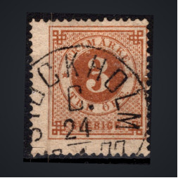 Známka Švédsko, Mi.17A (SG 16)#, 3 Ö