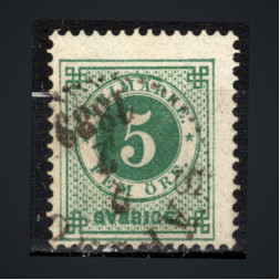 Sello Suecia, Mi.32 (SG 32), Usado #, 5 Ö