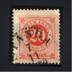 Sello Suecia, Mi.34 (SG 35), Usado #, 20 Ö