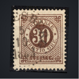 Sello Suecia, Mi.35 (SG 36), Usado #, 30 Ö