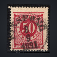 Stamp Sweden, Mi.36 (SG 37), Used #, 50 Ö