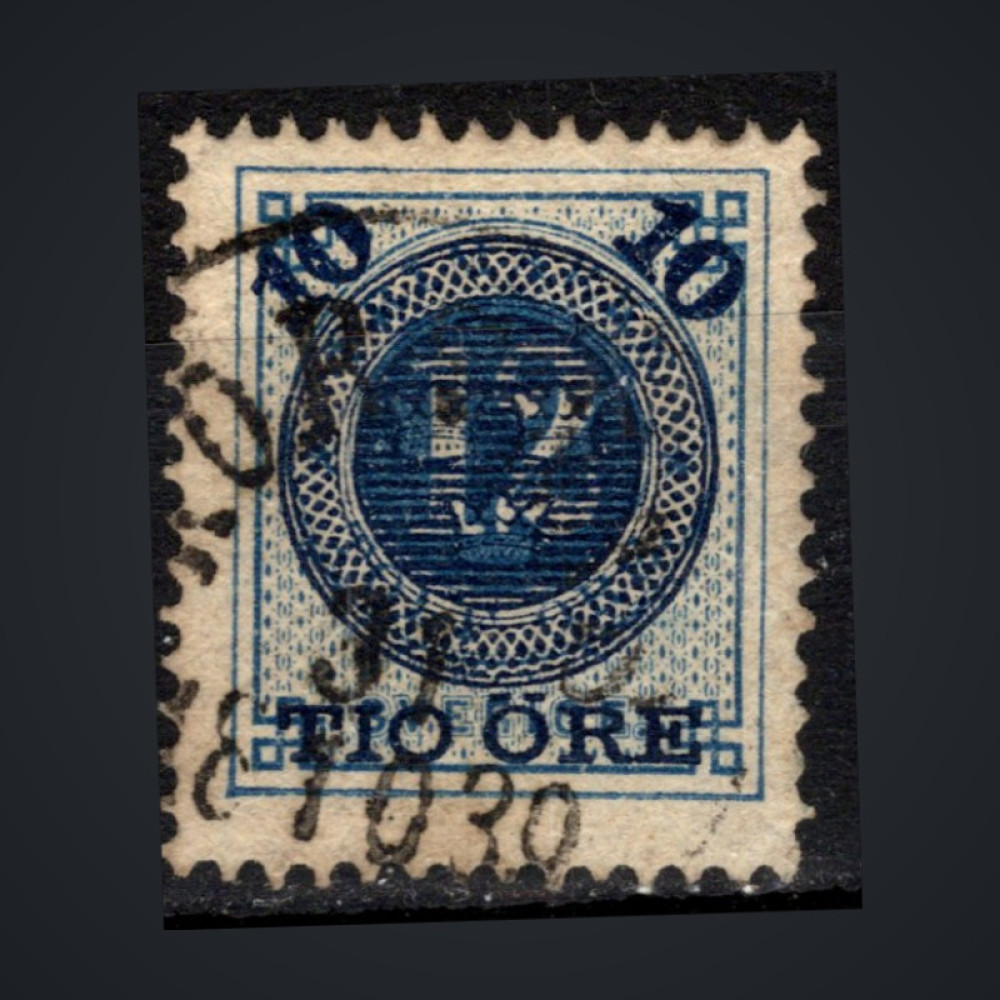 Známka Švédsko, Mi.39 (SG 39)#, 10 Ö