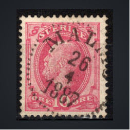 Známka Švédsko, Mi.38 (SG 34)#, 10 Ö