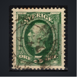 Známka Švédsko, Mi.41a (SG 45b)#, 5 Ö