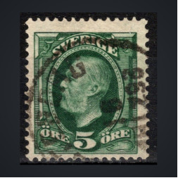 Známka Švédsko, Mi.41a (SG 45b)#, 5 Ö