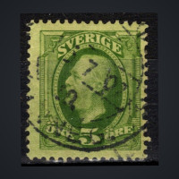 Briefmarke Schweden, Mi.41b (SG 45c)#, 5 Ö