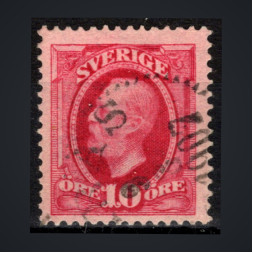 Sello Suecia, Mi.43 (SG 47), Usado #, 10 Ö