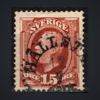 Briefmarke Schweden, Mi.44 (SG 48)#, 15 Ö
