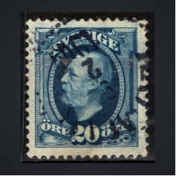 Známka Švédsko, Mi.45b#, 20 Ö