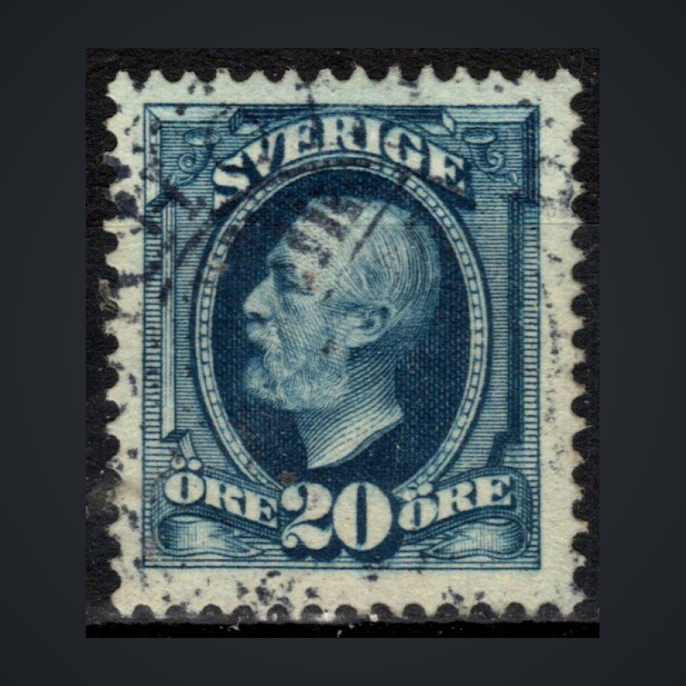 Známka Švédsko, Mi.45b#, 20 Ö