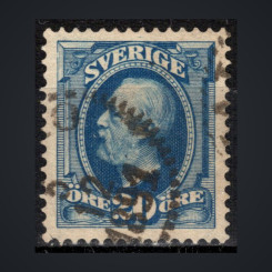 Známka Švédsko, Mi.45a (SG 49)#, 20 Ö