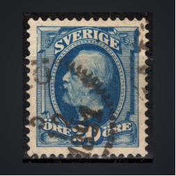 Sello Suecia, Mi.45a (SG 49), Usado #, 20 Ö