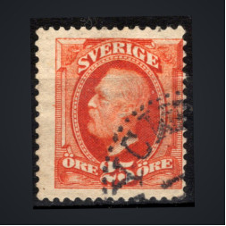 Sello Suecia, Mi.46 (SG 50), Usado #, 25 Ö