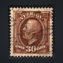 Známka Švédsko, Mi.47 (SG 51)#, 30 Ö