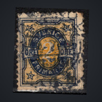 Briefmarke Schweden, Mi.51 (SG 42)#, 2 Ö