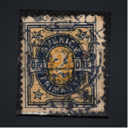 Briefmarke Schweden, Mi.51 (SG 42)#, 2 Ö