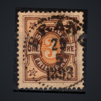 Briefmarke Schweden, Mi.52 (SG 43)#, 3 Ö