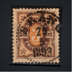 Briefmarke Schweden, Mi.52 (SG 43)#, 3 Ö